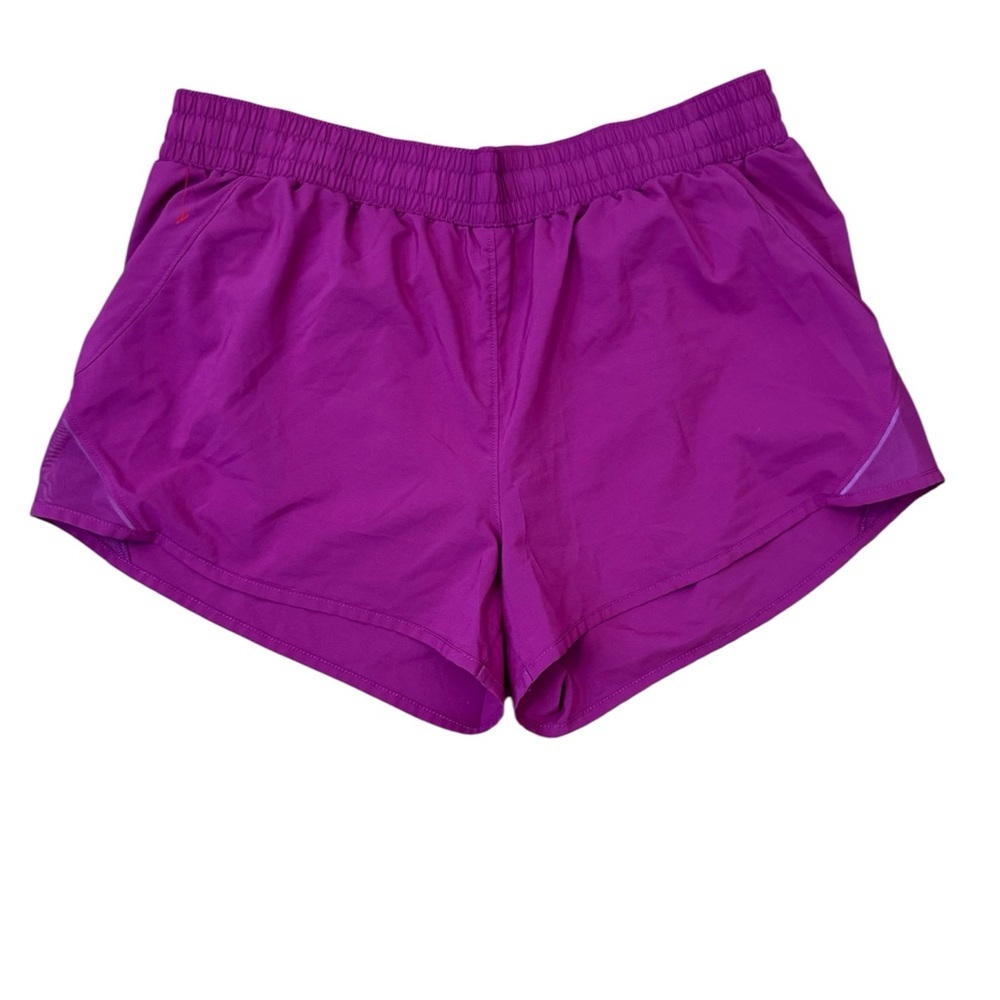 All in Motion Purple Athletic Shorts Lightweight Elastic Waist